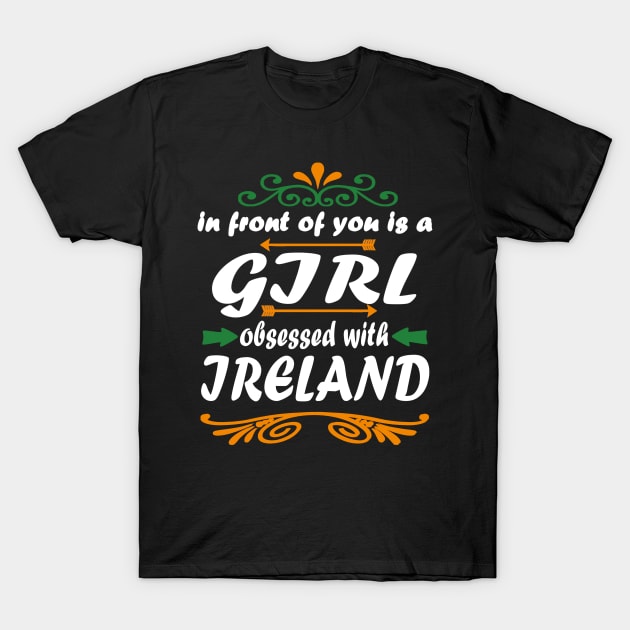 Ireland Irrin Mrs. St. Patrick's Day gift saying T-Shirt by FindYourFavouriteDesign